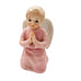 Vintage 1994 Lefton China Hand Painted Pink Praying Angel Figurine