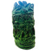 Vintage Pottery Green Signed Vase