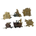 Disney Nightmare Before Christmas 20th Anniversary Railroad Train 6 Pins