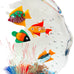 Vintage Murano Glass Fish Aquarium Shell Sculpture