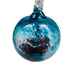 Studio Art Glass Spiral Swirl Design Christmas Holiday Ornament