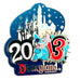 Disney DLR Stitch Fireworks Cinderella 2013 Castle Pin