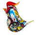 Vintage Murano Millefiori Bird Art Glass Paperweight Figurine