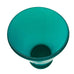 Vintage Starbucks Frosted Turquoise Footed Glass Tumbler Glass Cup