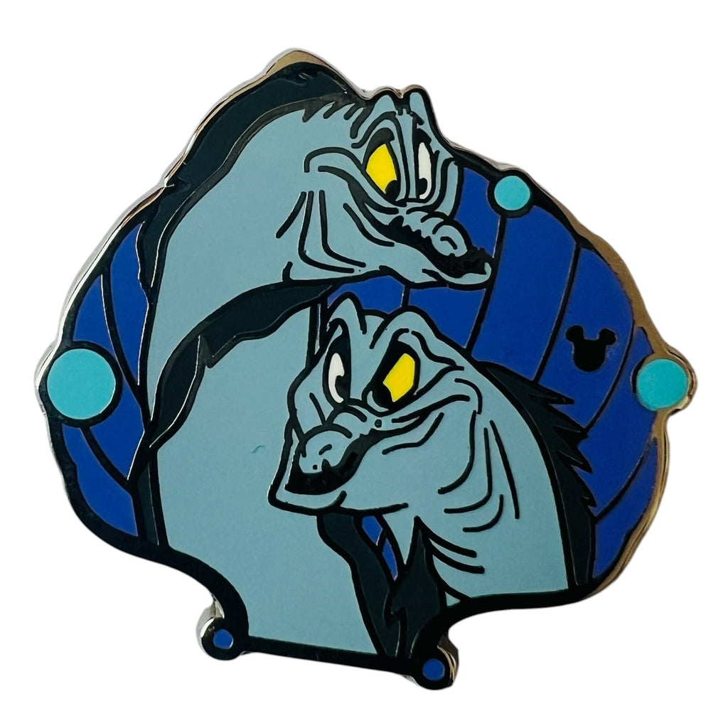 Disney Villainous Sidekicks Flotsam & Jetsam Little Mermaid Hidden Mickey Pin