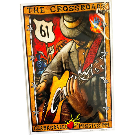 The Crossroads Clarksdale Mississippi Poster Print