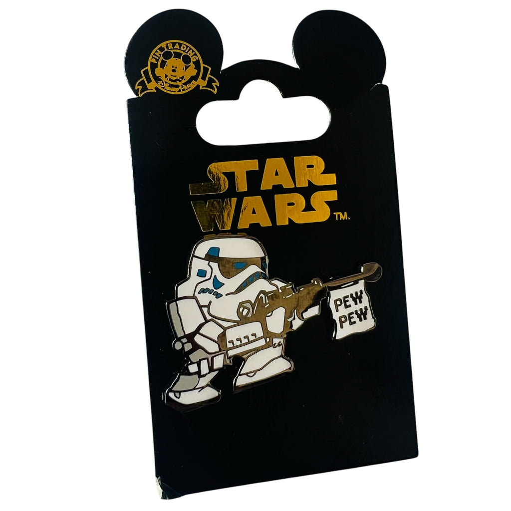 Disney Star Wars Stormtrooper Pew Pew Pin