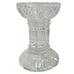 Waterford Crystal Glass Bethany Pillar Candle Stand Holder