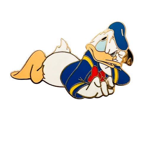 Disney Donald Duck 65th Anniversary Drumming Fingers Pose Limited Edition Pin