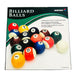 Sportcraft Billiard Balls Poly Resin Complete Set