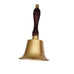 Vintage Gatco Sofia Brass & Wood Handle Bell