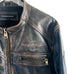 Vintage Wilsons LeatherDark Brown Motorcycle Jacket
