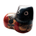 Vintage Mexican Tonala Pottery Traditional Black Cat Handcrafted Folk Art
