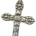 Deliverance Polished Orante Silver Hand Held Cross