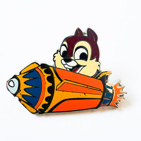 Disney Chip Astro Orbiter Rocket Attraction Pin
