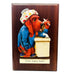 Vintage Dirty Dogs Japan Wood Plaque 3D Wall Decor