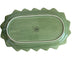 Vintage Bordallo Pinheiro Portugal Green Rabbit Lettuce Platter