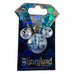 Disney Disneyland 60th Mickey Ears Minnie Castle Diamond Anniversary Pin