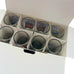 BJ’s General Manager  Set of 8 Clear Glass Pint Glasses with Colorful Brewery