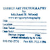 Michael B. Wood Art Photography Print Framed Glass Wall Decor