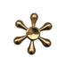Gold Starburst Decorative Fidget Spinner