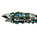 Los Castillo Mexican Silver Mosaic Abalone Shell Inlay Fish Bottle Opener