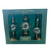 Waterford Crystal Golden Accent Ornaments SET OF 3