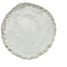 Textured Clear Glass Decorative Cheese Plater Plate
