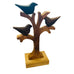 Handcrafted Wooden Tree with Birds