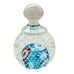 Vintage Murano Glass Knobbed Handle Bubble Millefiori Paperweight