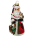 Christopher Radko Sparkle Bright Christmas Santa Ornament