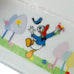 Vintage Walt Disney Productions JAPAN Porcelain Snack Plate & Cup Set