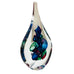 Marian Pyrcak MP Crystal Art Glass Tear Drop Paperweight