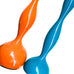 Chiasso Exclusive Orange Turquoise Metal Bubble Candlesticks