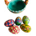 Vintage Jim Shore Heartwood Creek Hunting Eggs Finding Joy Basket