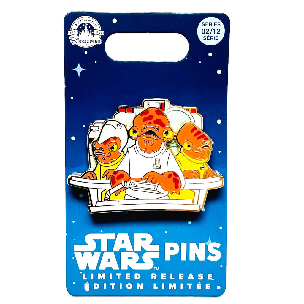 Disney Star Wars Admiral Ackbar Limited Release Pin