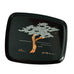 Vintage Couroc of Monterey Cypress Tree Signed SFB Morse Tray
