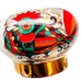Vintage Russia St. Petersburg Floral Teapot with Gold Accents