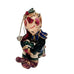 Vintage Blue Sky Elf Clayworks Heather Goldminc Jester Figure Ornament
