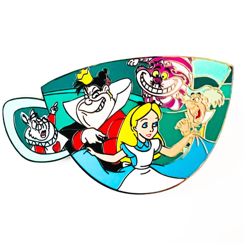 Disney Alice in Wonderland Teacup Pin