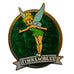 Disney Tinker Bell Green & Gold Tone Portrait Pin