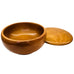 Vintage House Of Myrtlewood Myrtlewood Round Wooden  Bowl with Lid from Oregon