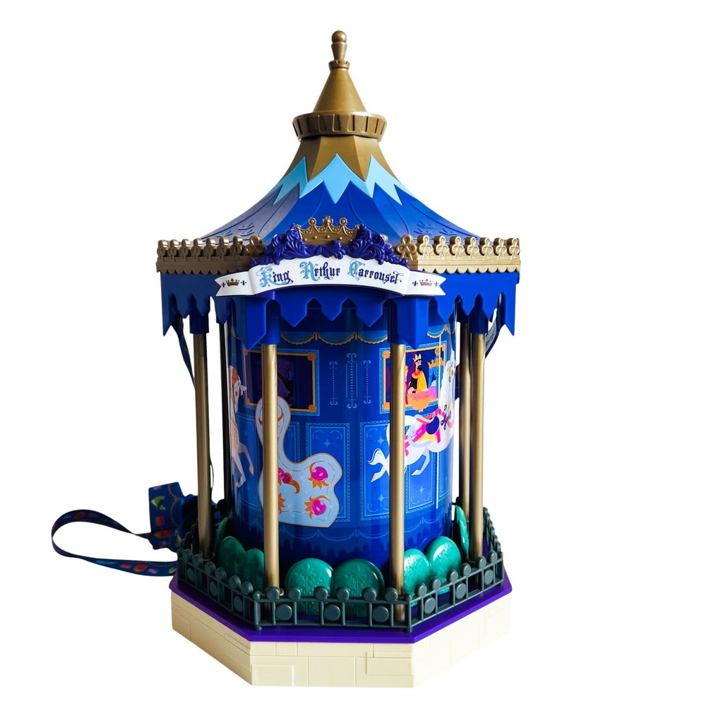 Disneyland King Arthur Carrousel Music Box Light Up Popcorn Bucket- Magic Key Exclusive