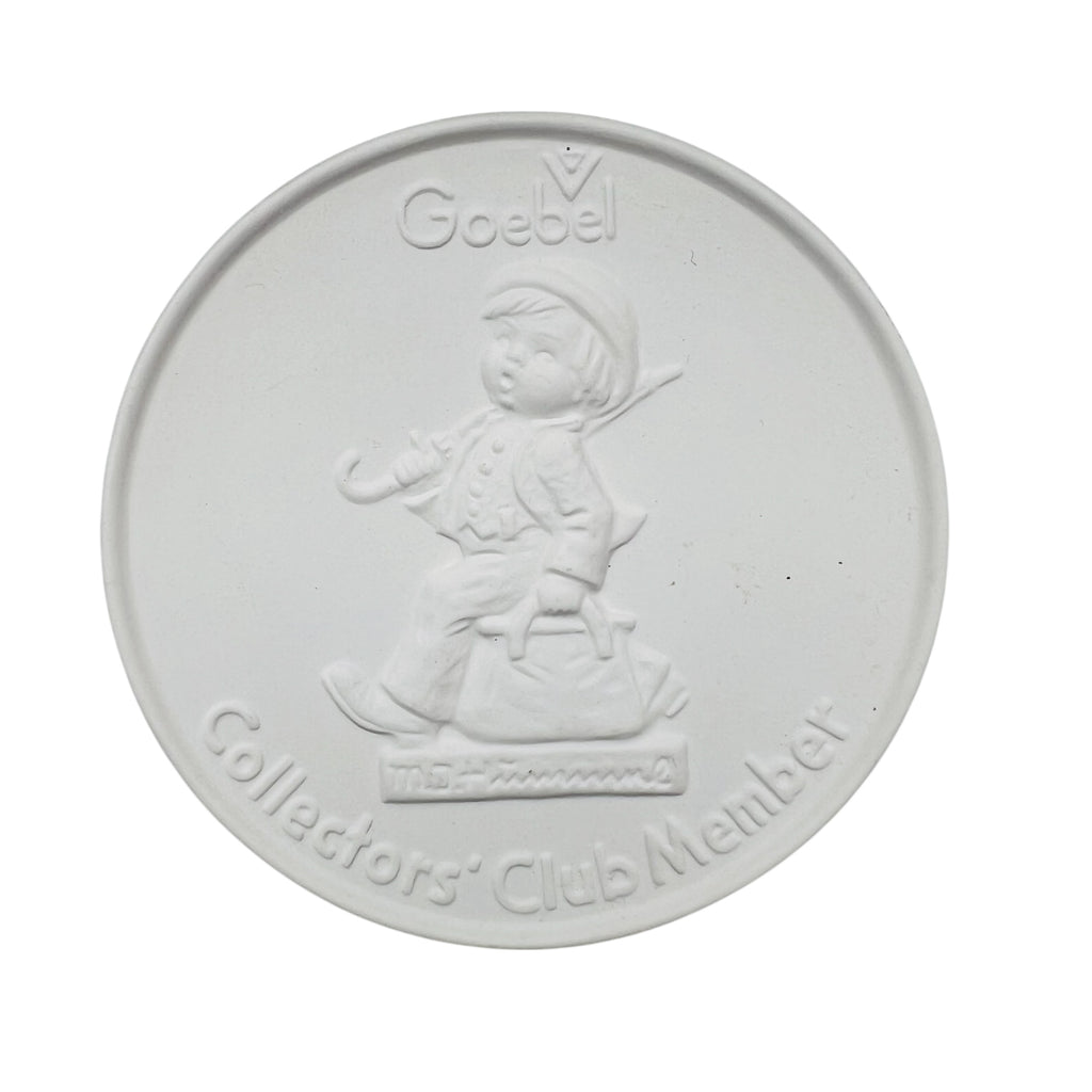 Goebel Germany Collectors' Club Member 4” Plaque