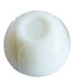 Vintage Anchor Hocking Milk Glass White Baseball Trinket Box Covered Jar Lid