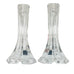 Miller Rogaska Triangle Candlestick -Pair