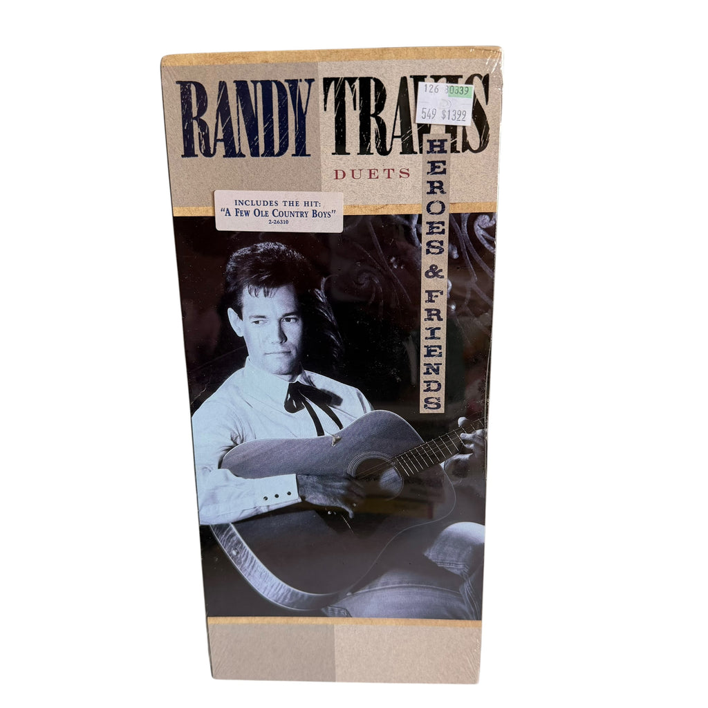 Randy Travis Heroes & Friends Duets Warner Bros Longbox Music CD