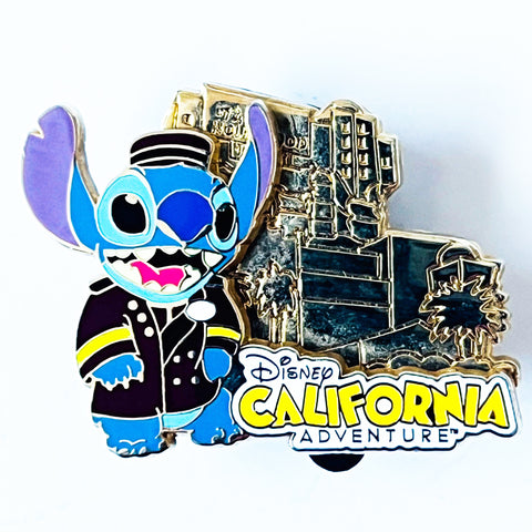 Disney DCA Cast Exclusive Stitch Bellhop Twilight Zone Tower of Terror LE 1500 Pin