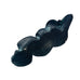Vintage Frog Laying On Side Relaxed Sunbathing Flower Garden Statue