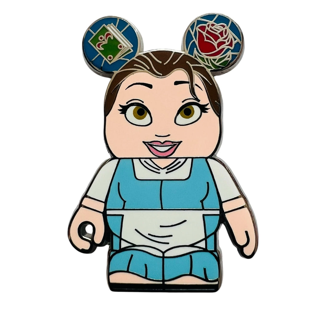 Disney Vinylmation Collectors Beauty and The Beast Belle Mickey Ears Pin